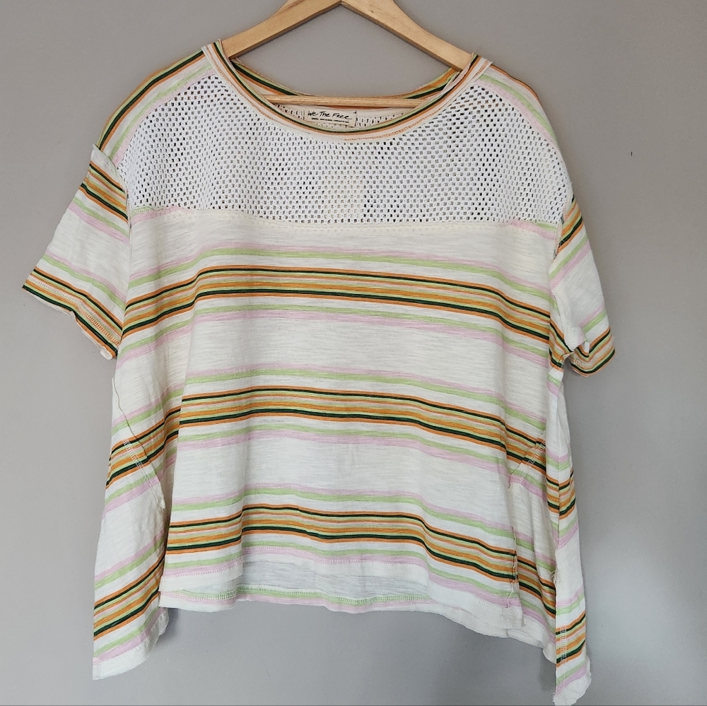 We The Free Beach Dreamin Crochet Tee